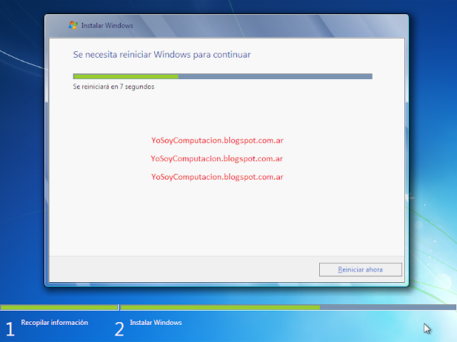 Instalar Windows 7 paso a paso tutorial